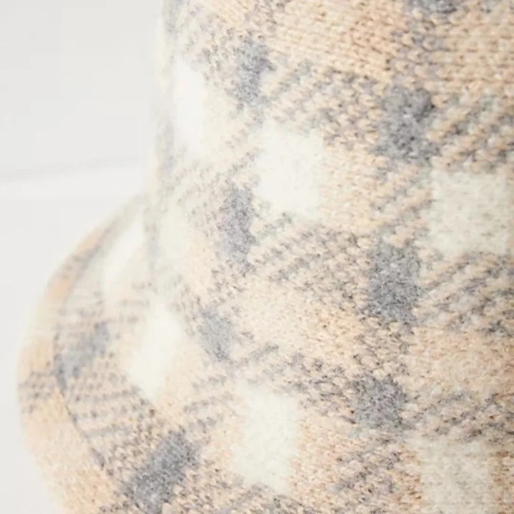 Anthropologie Plaid Bucket Hat - Picture 2 of 3